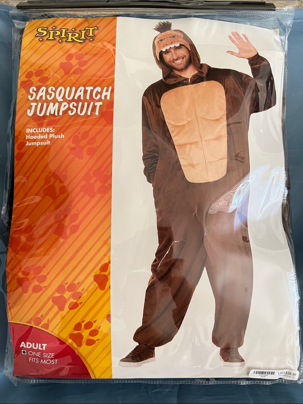 Sasquatch Jumpsuit Costume